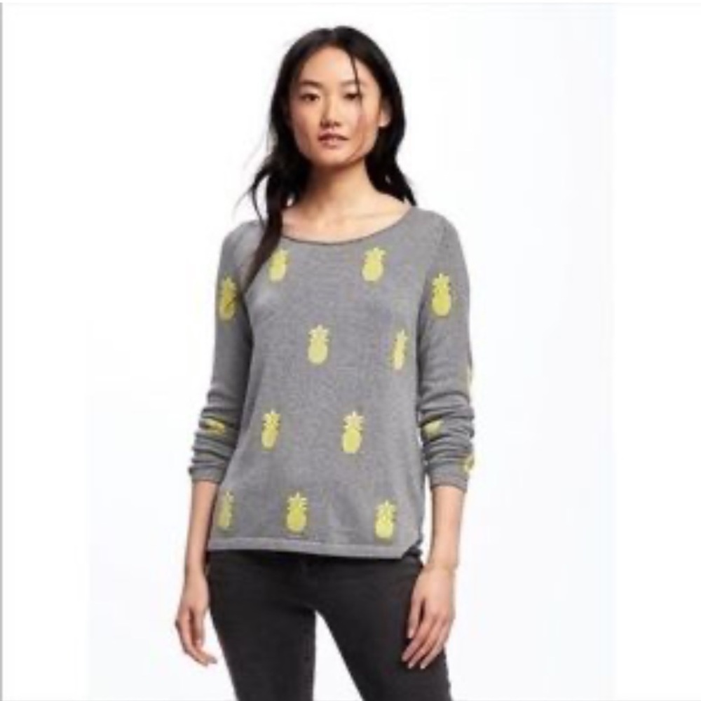 Old Navy Pineapple Sweater